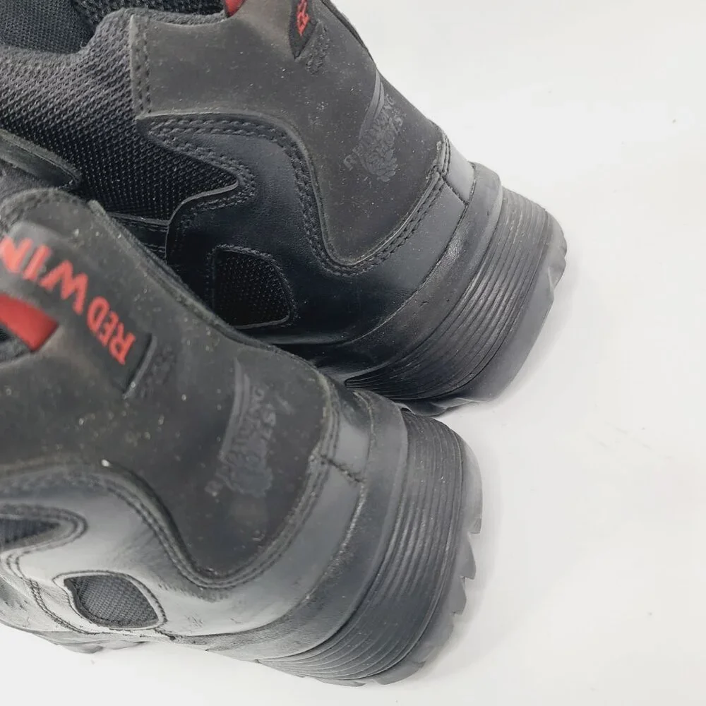 Red Wing Boots Men's Black Truhiker Waterproof Safety Toe‎ Hiker Boots Size 9D